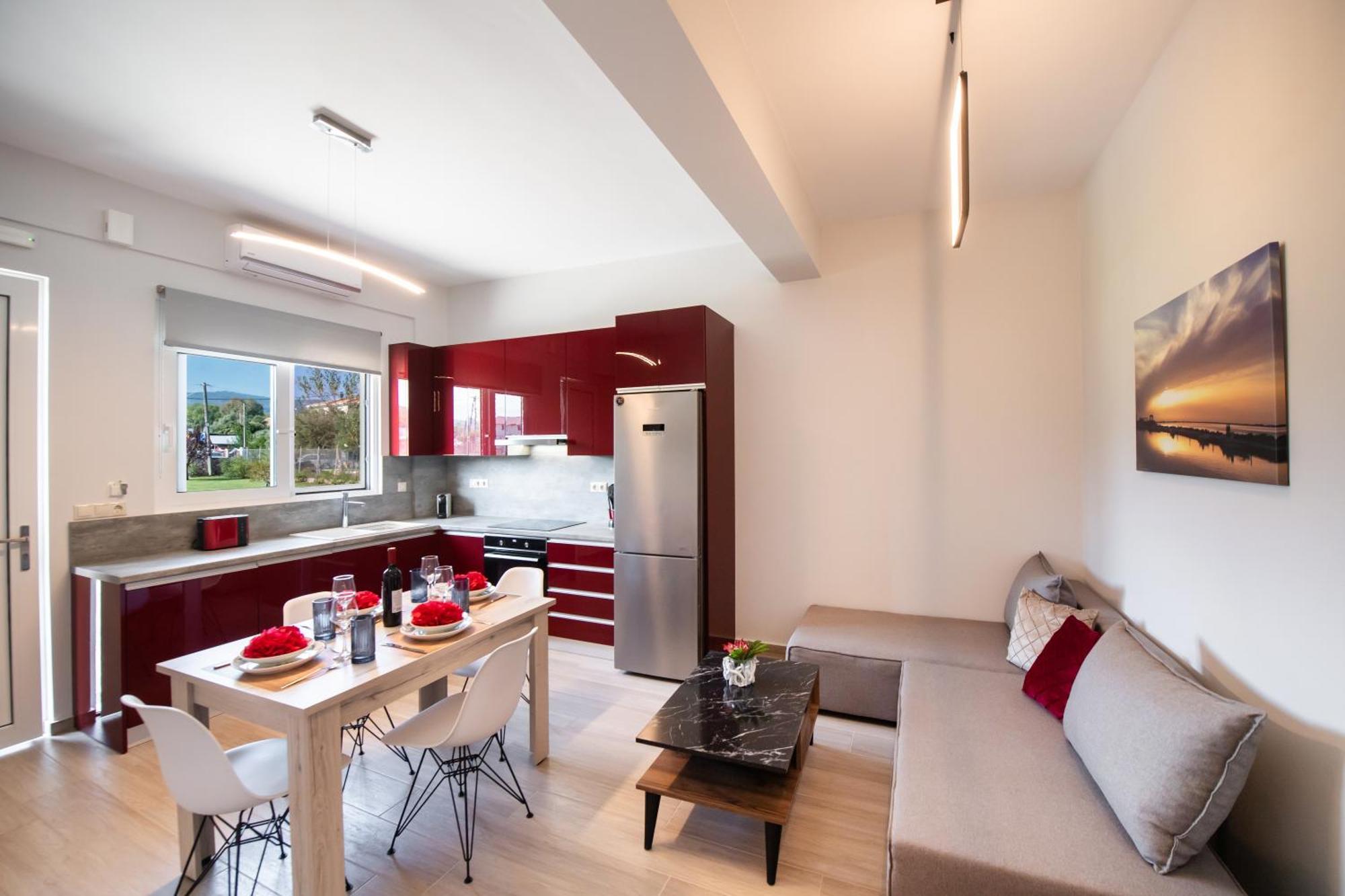 Ruellia Luxury Apartments Kalligoni Esterno foto
